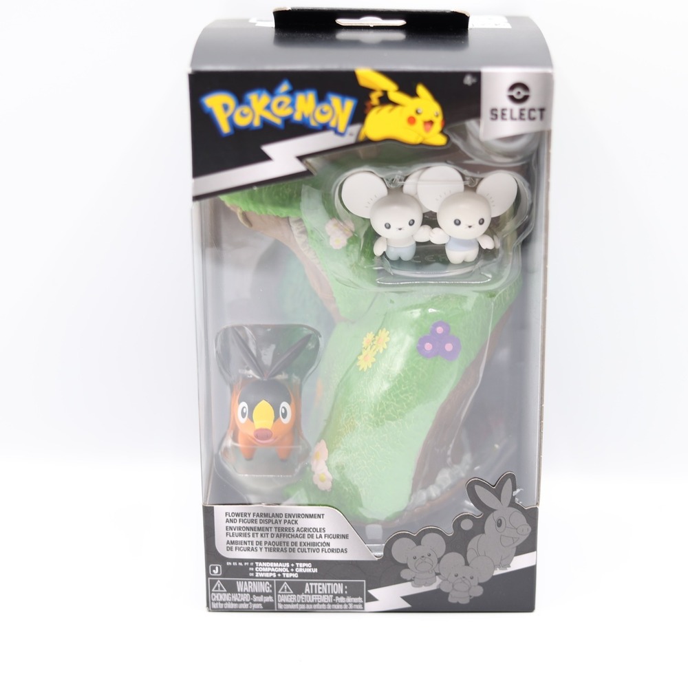 Pokemon‎ Select Series 7 Flowery Farmland Environment Display Figures NEW
